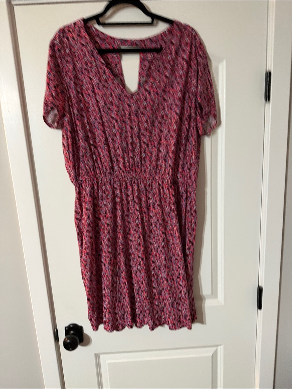 GAP Pink Multi-Print Dress